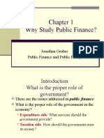 Why Study Public Finance?