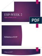 Esp-Week 2: Teguh Ardianto, M.PD