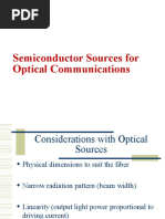 Semiconductor Sources For Optical Communications