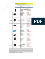 Quotation Sheet of H96 TV Boxes Lista de Precio