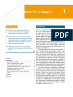 History of Frontal Sinus Surgery: Core Messages