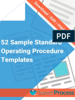 Standard Operating Procedure Template