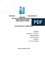 República Bolivariana de Venezuela Instituto Universitario Eclesiástico "Santo Tomás de Aquino" Táriba Estado Táchira