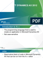 (IT) - Microsoft Dynamics AX 2012 Programming Language