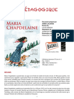 172 Fiche Pedagogique Maria Chapdelaine