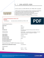 LNX 6515DS VTM Product Specifications