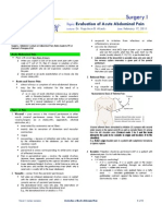 Evaluation of Acute Abdomen 2013A