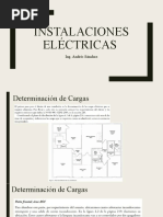 Instalaciones Eléctricas Determinacion de Cargas