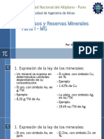 Calculo de Reserva de Minerales