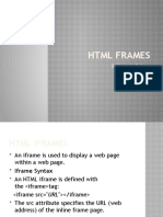 HTML Frames: © Krupa Shah