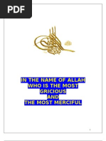 In The Name of Allah Who Is The Most Gricious AND The Most Merciful