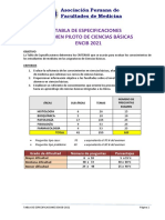 Tabla Especificaciones Encib2021