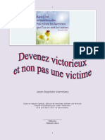 Devenez Victorieux Et Non Pas Une Victime