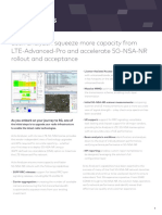 Actix Analyzer: Squeeze More Capacity From LTE-Advanced-Pro and Accelerate 5G-NSA-NR Rollout and Acceptance