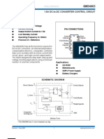 1.5A Dc-To-Dc Converter Control Circuit: Preliminary