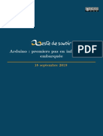 Arduino Premiers Pas en Informatique Embarquee