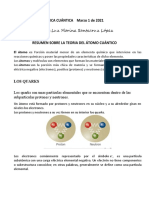 Resumen Sobre La Teoria Del Átomo