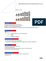 BDM Series: Explosion Proof Cable Glands (IIC, E, TD)