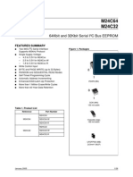 M24C64 M24C32: 64kbit and 32kbit Serial I C Bus EEPROM