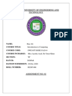 ITC Assignment 02 (Sub)