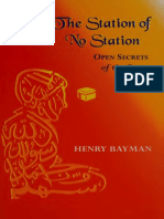 The Station of No Station Open Secrets of The Sufis