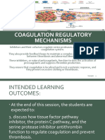 Coagulation Regulatory Mechanisms: Heyzgran