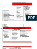 Dosificación Del Area de Productividad y Desarrollo