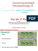 Engr - Gul-E-Hina: Lecture 10 - Water Distribution System