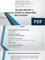 Factores Que Atentan y Afectan Contra La Seguridad