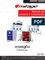 Manual de Usuario e Instalacin Mirage Hydrox