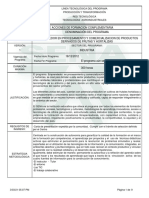 Informe Programa de Formación Frutas v1