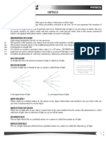 Optics: Properties of Light