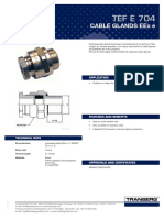 TEF E 704: Cable Glands Eex E