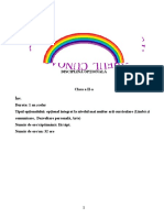 Curcubeul Cunoasterii Cls.a Ii-A 2020-2021