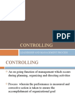 Controlling - Nursing Management