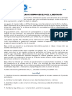 Caso de Estudio - GESTIÓN DE RECURSOS HUMANOS EN EL POZO ALIMENTACIÓN