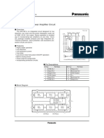 Dual 5.8W Audio Power Amplifier Circuit: Ics For Audio Common Use