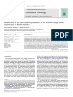 Activated Sludge Model Sensitive Parameters