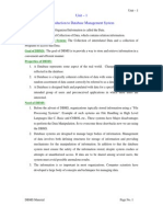 Unit - 1 Introduction To Database Management System