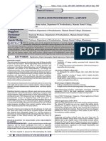 Digitalized Prosthodontics