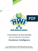 Emotional Intelligence: Hi-Touch Healthcare: The Critical Six Soft Skills