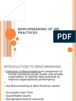 Benchmarking of HR Practices