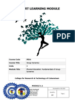 PE04 Module 1.1 Fundamentals of Group Dynamics