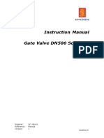 Gate Valve DN500 Instruction Manual 404896A - LK - Valves - DN500 - INM