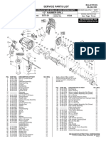 Service Parts List: 1/2" Hammer-Drill