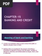 Chapter-15 Banking and Credit