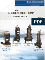 EBARA Sewage Pump Catalog CCHI