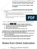 Molecular Geometry Inquiry Activity