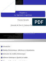 Regression Logistique 2019