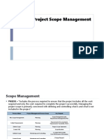 Project Scope Management